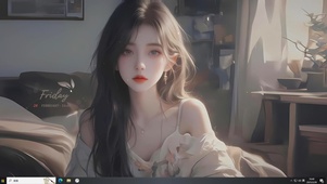  清冷优雅气质美女