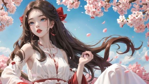 落樱少女