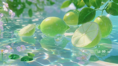 水中柠檬