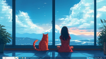 和猫猫一起主题