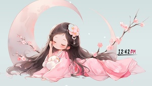 月牙弯弯