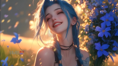 花丛可爱爆爆少女