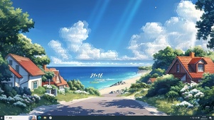 海风吹遍小镇