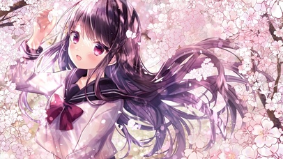 樱花漫画少女