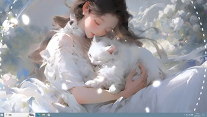 落花少女