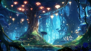 荧光魔幻森林