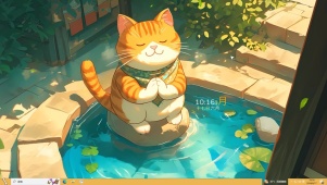 招财橘猫主题