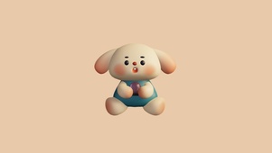 3D兔子