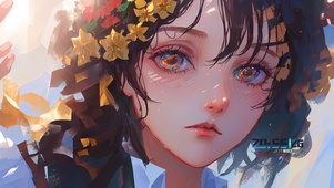 可爱阳光女孩