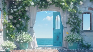 唯美海边