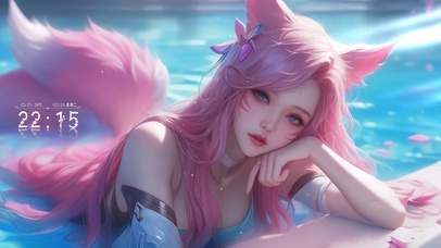 纯欲系水中少女阿狸