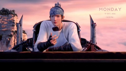 杨戬——淡淡春山