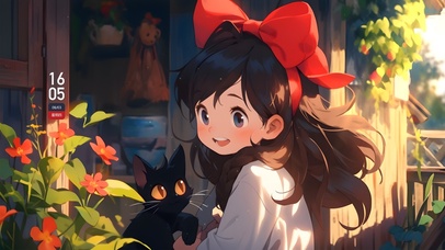 治愈系可爱女孩