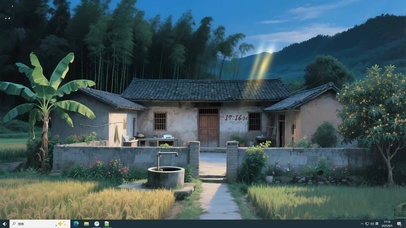 农家四合院 复古