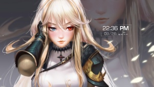 异瞳美少女