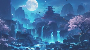梦幻古风场景