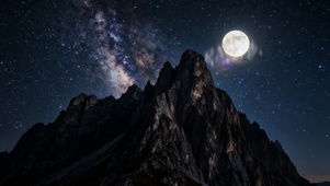 星月山峦