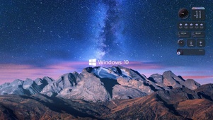 星空win10壁纸