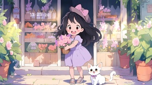 动漫花店女孩