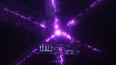 紫色虚空科幻壁纸