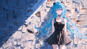 旧漫港风少女