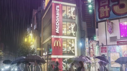 4K超清日漫治愈系街区X5