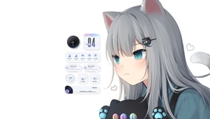 可爱猫羽雫