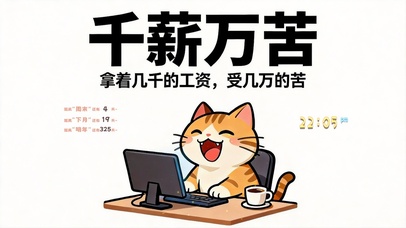 打工人趣味桌面