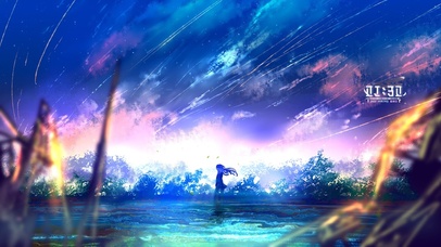 4k 流星镜湖少女