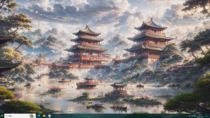 云顶仙宫3D(随视角变化）