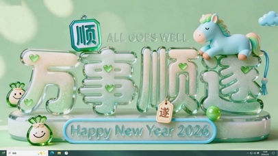 万事顺遂桌面主题