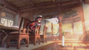 【原神】胡桃—暖庭桃影