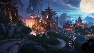 双屏-唯美古风城镇