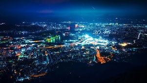 美丽城市夜景