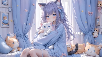 猫仔女孩