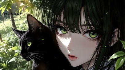 猫和少女