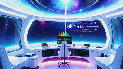 4K宇宙飞船内部