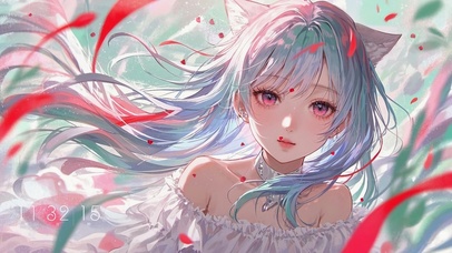 4K 动漫猫耳女生