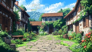 宫崎骏de乡村小院