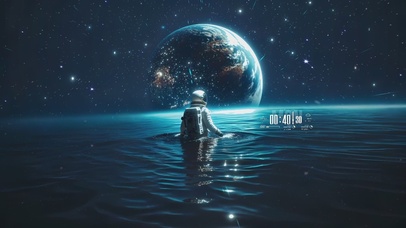 探索未知の藍色海域