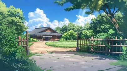 宁静的乡村别墅