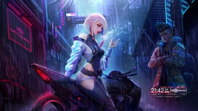 4K赛博朋克露西