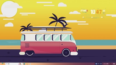 热夏沙滩主题壁纸