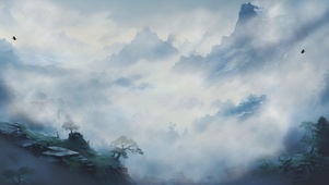 千山起雾
