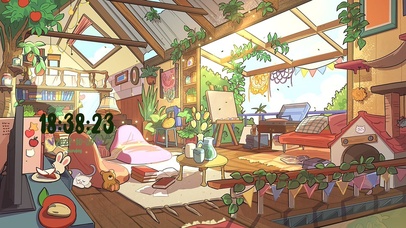 唯美治愈动漫房间