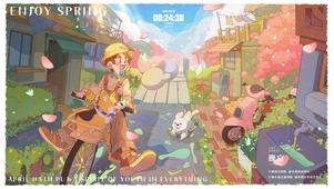 享受春天