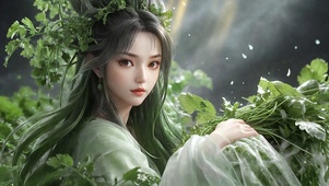 种满香菜