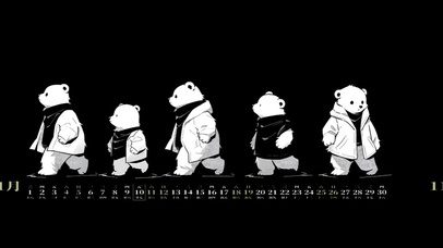 黑与白-熊先生