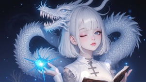 可爱白龙女