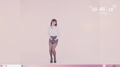 性感美女热舞 制服黑丝 跳舞